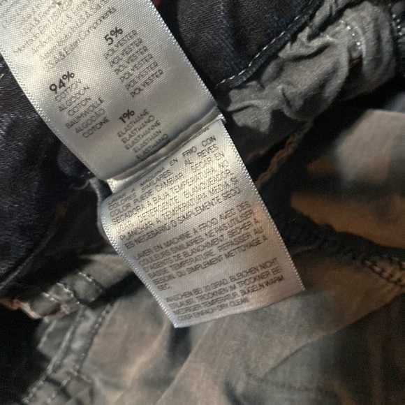 MOTHER HIGH WAISTED LOOKER ANKLE FRAY IN LAST CALL DARK WASH HI RISE STRETCH DNM - Picture 11 of 16